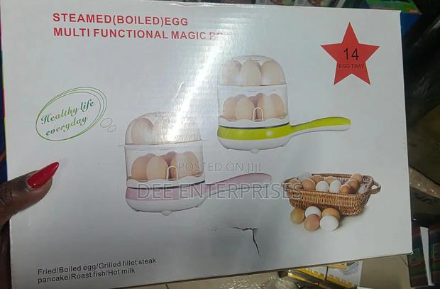 Double Egg Boiler With Magic Pan - main view