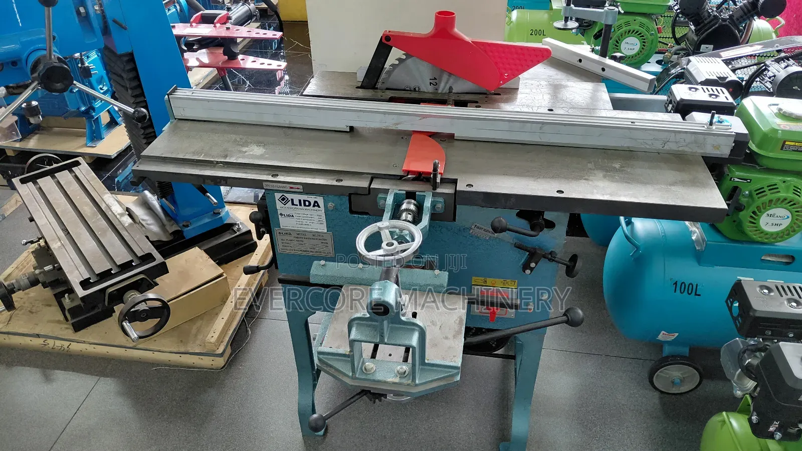 Multipurpose Woodworking Machine Lida Brand.