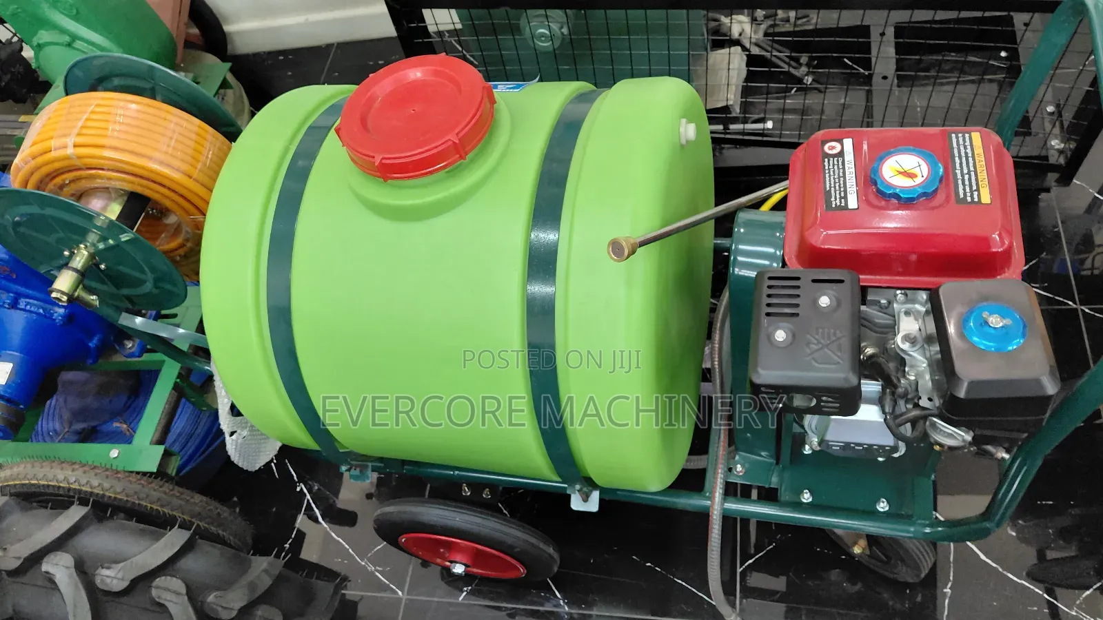 Heavy Duty 160l Gasoline Powered Trolley Sprayer Machine.