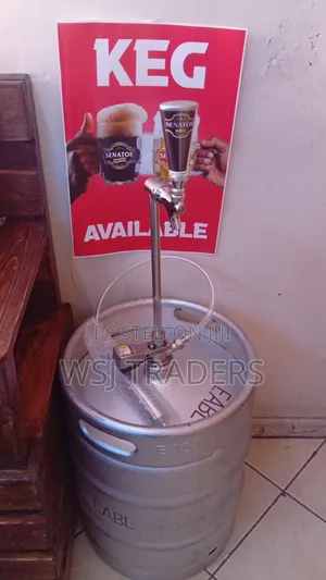 KBL Senator Dark Keg Beer Pump + 1 Free Branding Stickers+Mtungi