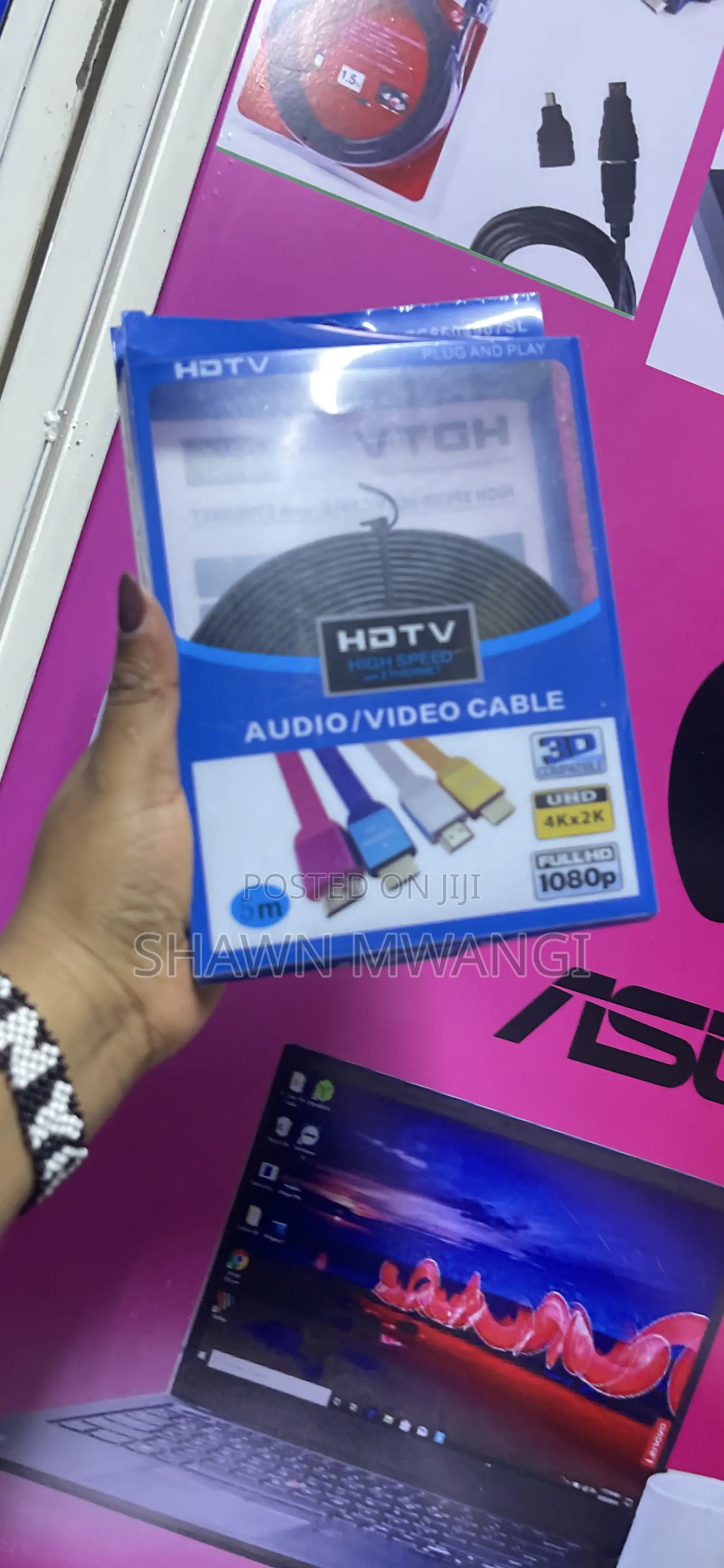 Hdmi to Hdmi Cable 5m Full Hd