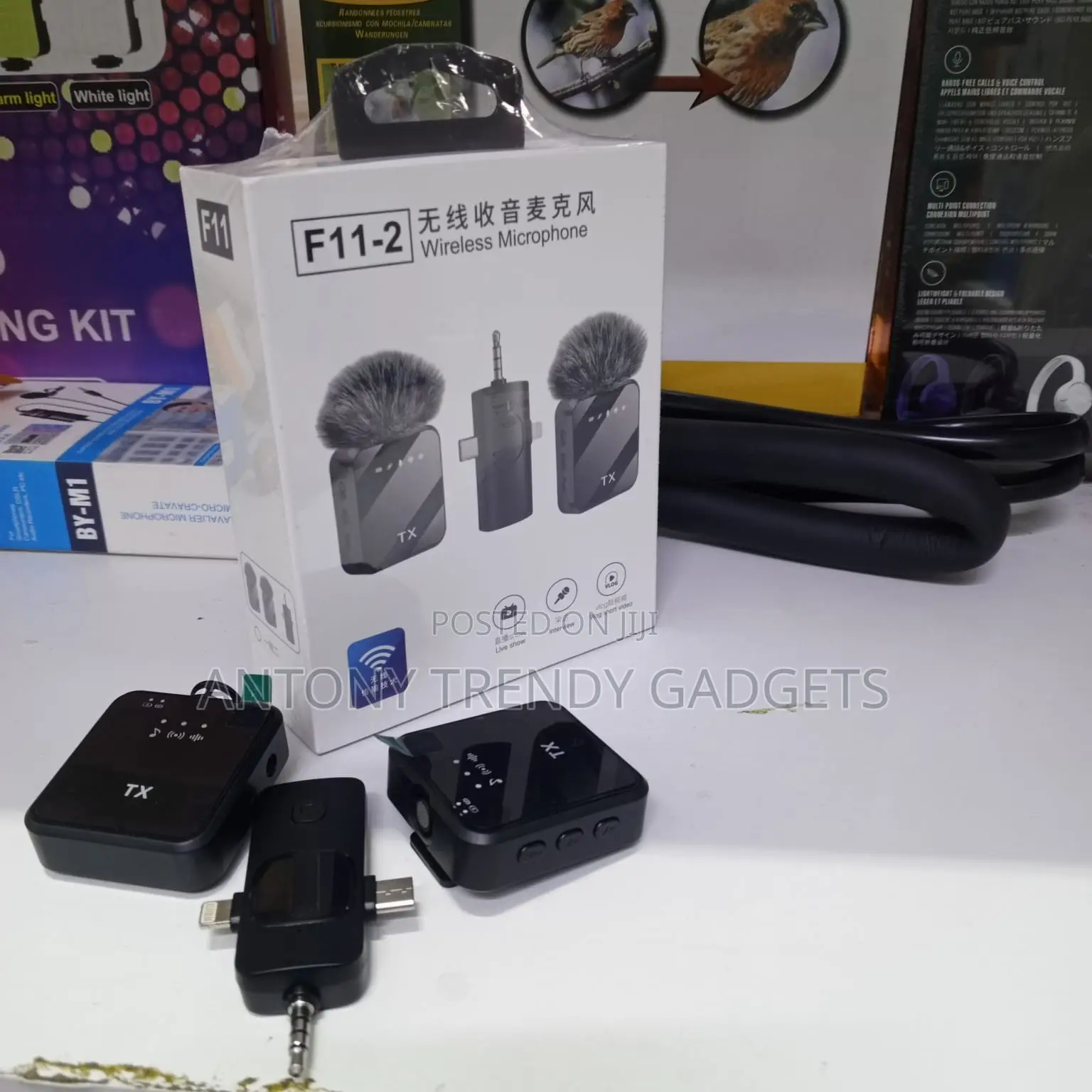 Professional Wireless Lapel Microphone With Noise Reduction