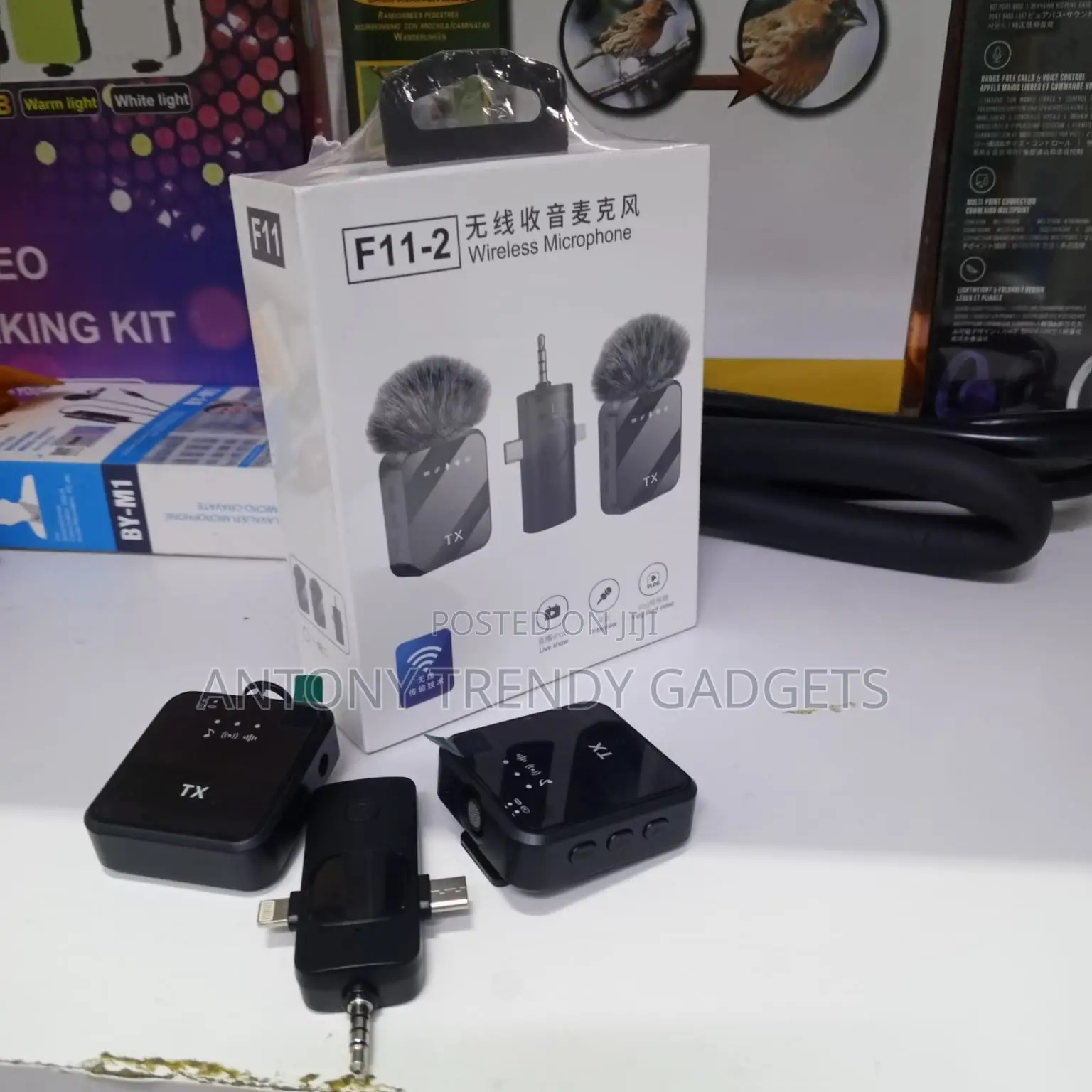 Professional Wireless Lapel Microphone With Noise Reduction