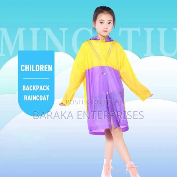 Kids Light Raincoats - thumbnail 2