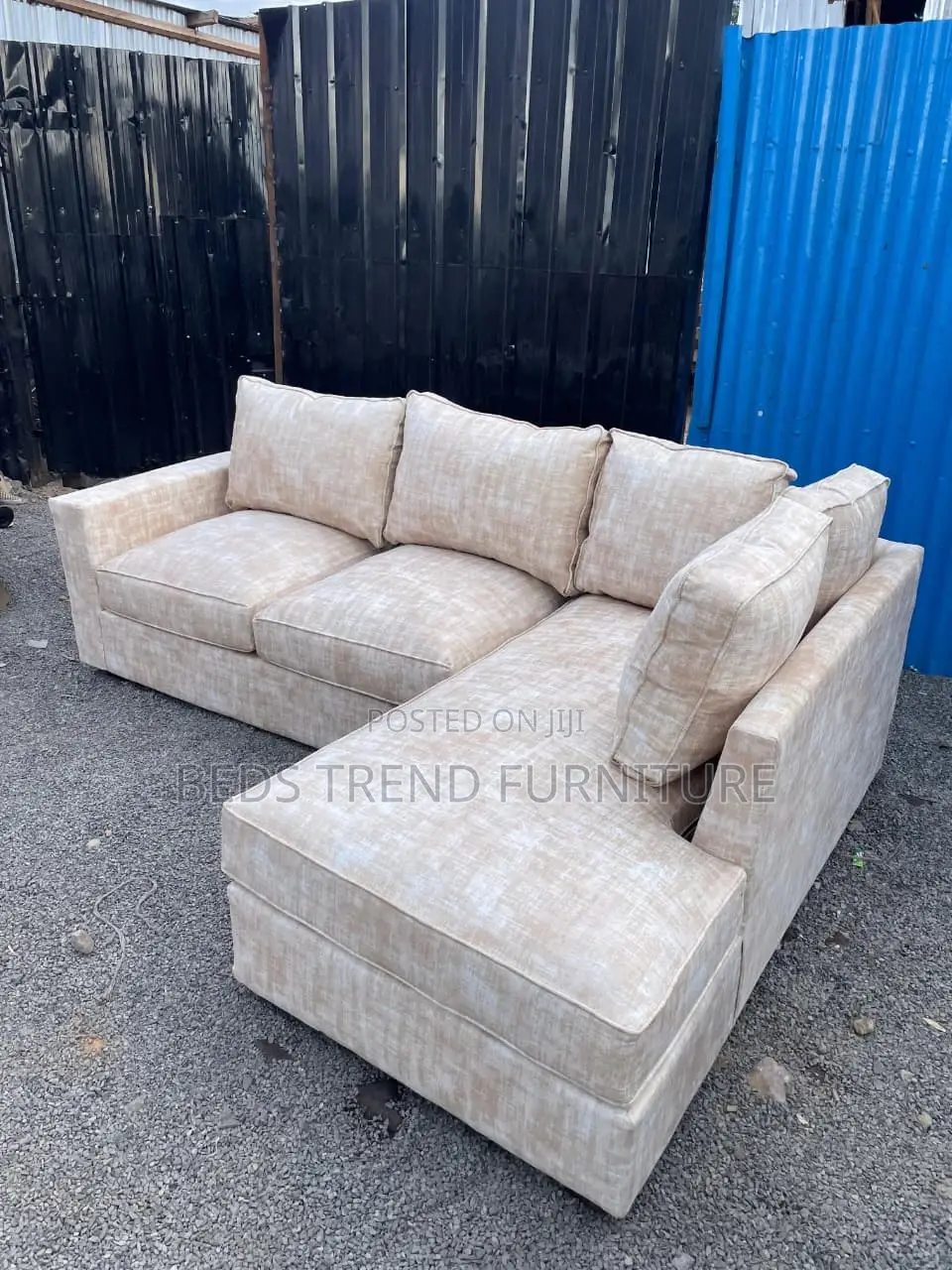 Fantastic Clean 6 Seater L Sofa