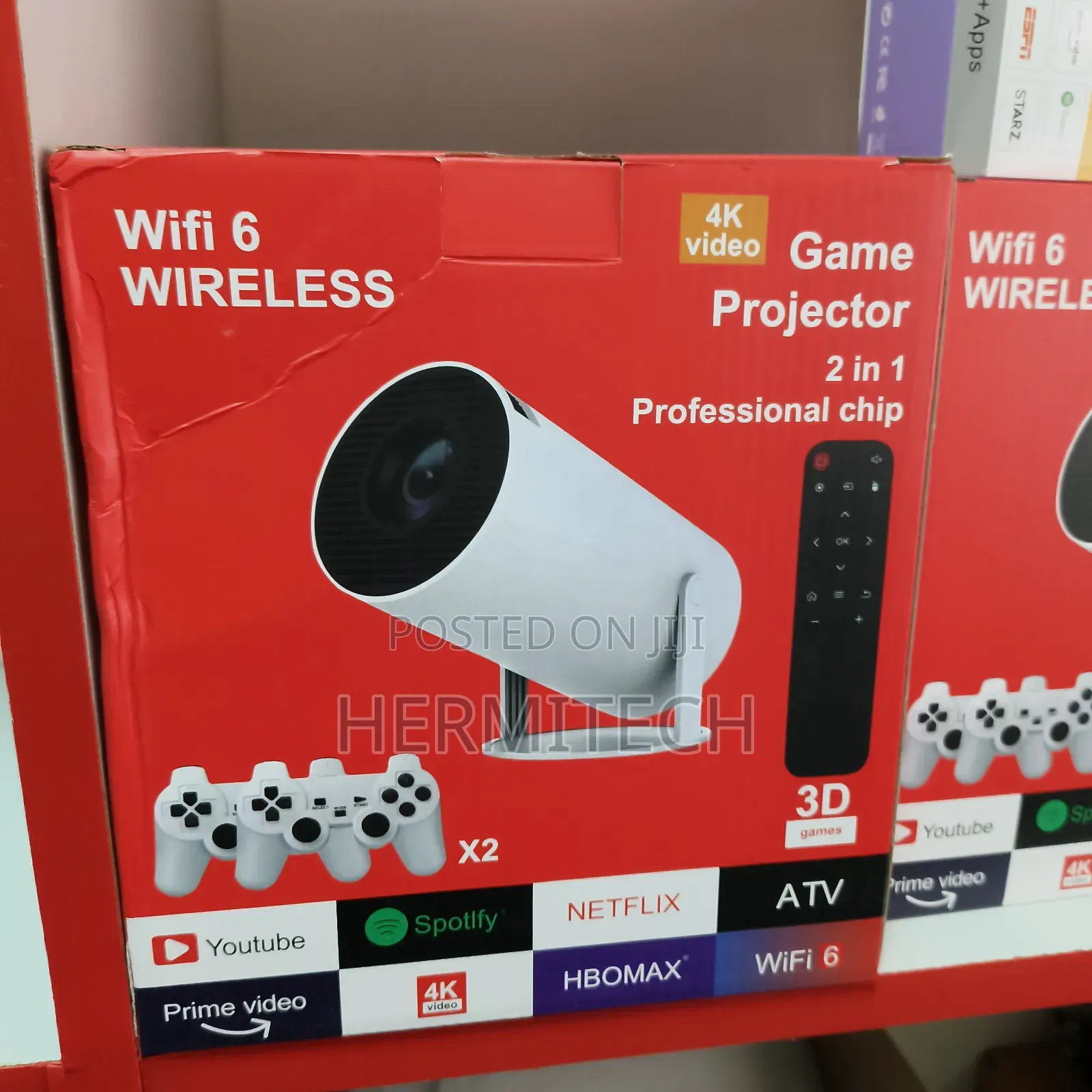 Smart Android Gaming Consoles Resolution Projector