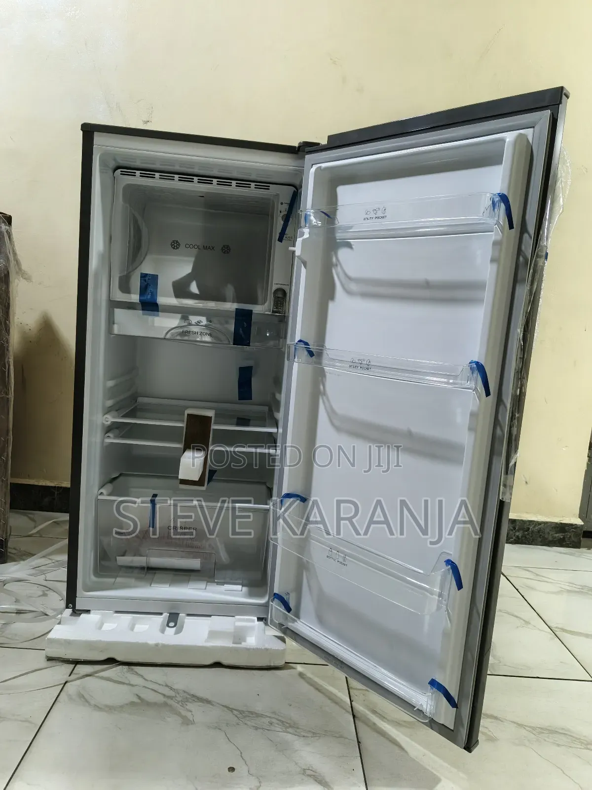 Smartpro 150l Single Door Fridge