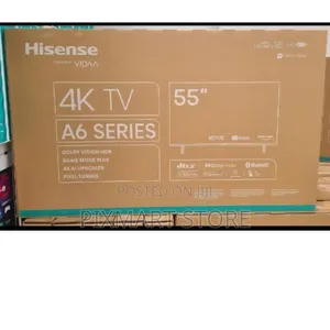 Hisense 55-Inch With Smart Features Immersive Display