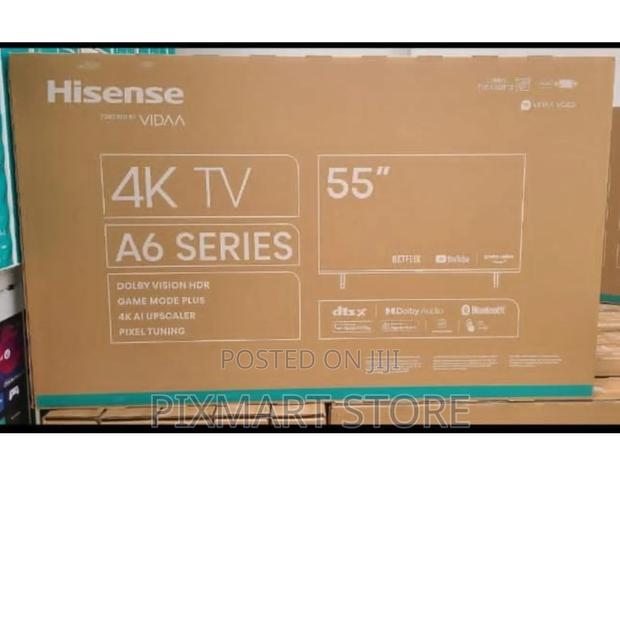 Hisense 55-Inch With Smart Features Immersive Display - main view