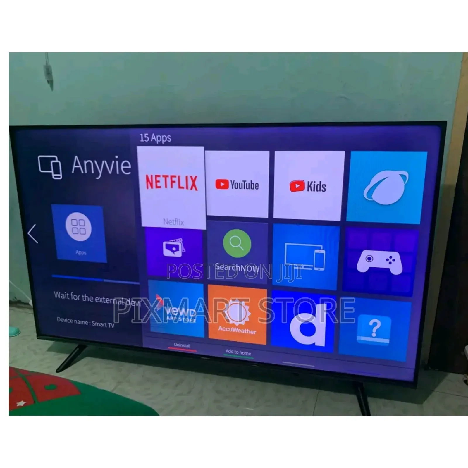 Hisense 55-Inch With Smart Features Immersive Display