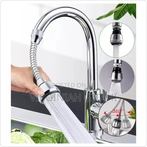 Flexible*Metallic Tap Faucet Extender