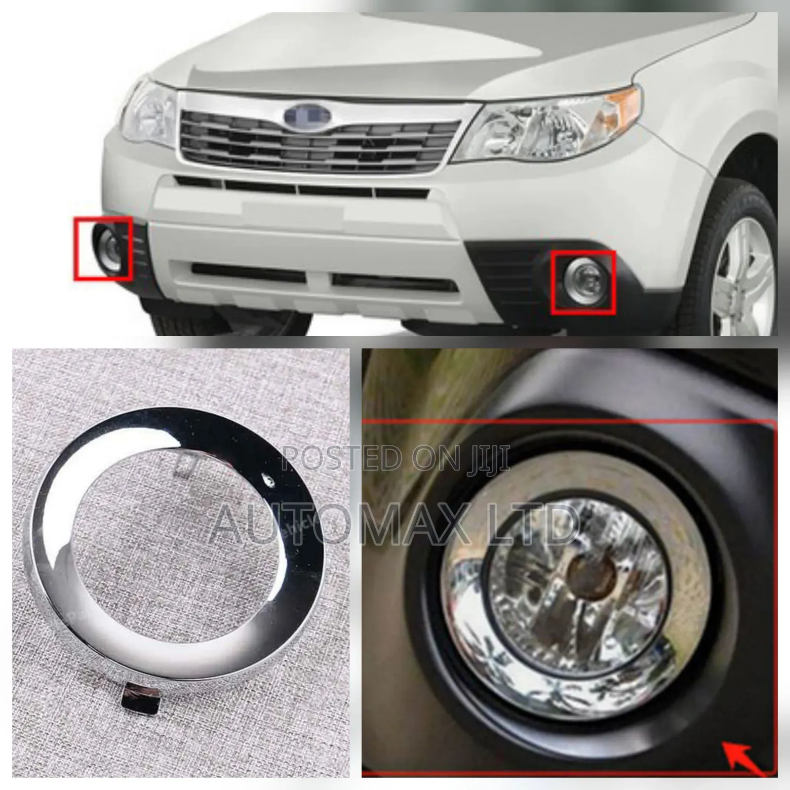 Subaru Foresta Sh5, Fog Light Chrome Fing Finisher