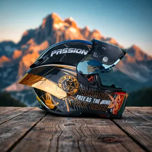 Golden Design Full Face Motorcycle Helmet