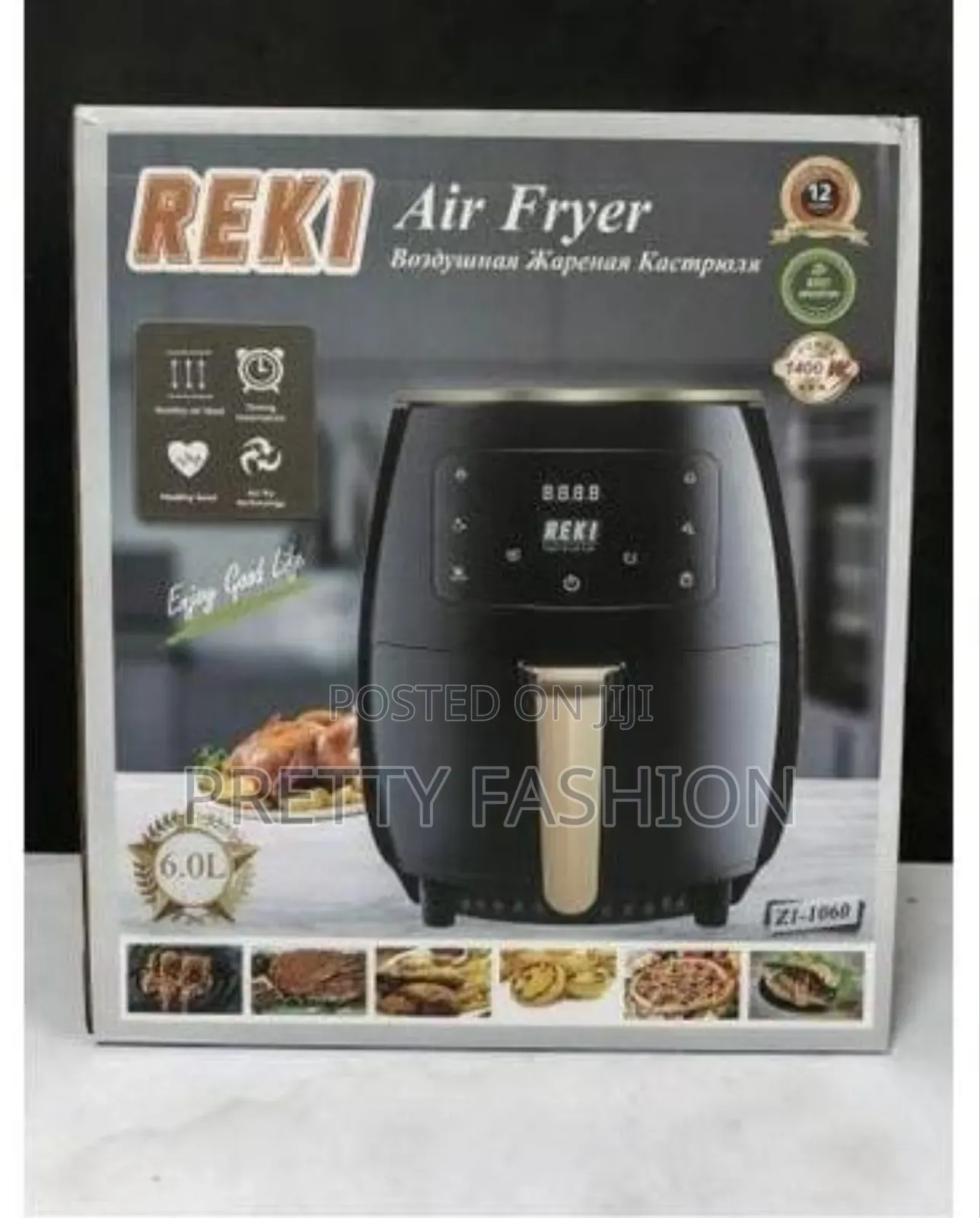 Airfryer 6litres Reki