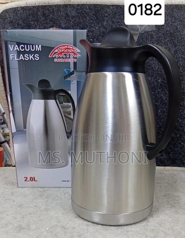 2.0 L Unbreakable Stainless Steel Flask Available* - main view