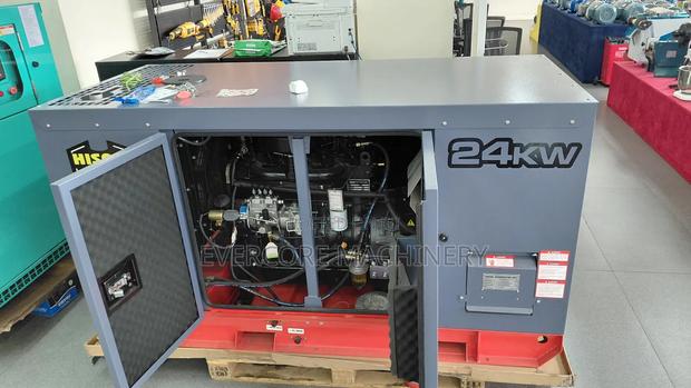 Hisaki Japan 24kw/30kva Diesel Silent Generator With Inbuilt Ats.