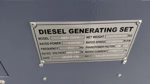Hisaki Japan 24kw/30kva Diesel Silent Generator With Inbuilt Ats.