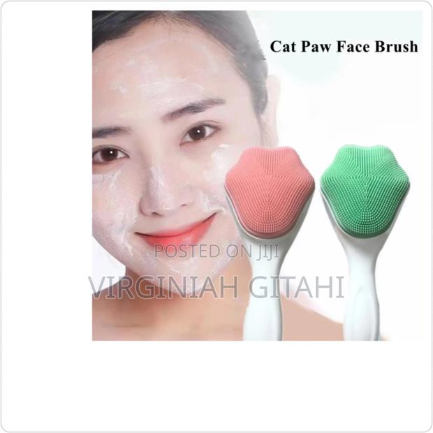 Cat Paw Shape Beauty Cleanser Silicone Face Cleaning Brush