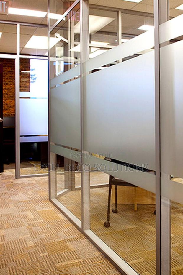 Frosted Film – Glass Partition Finish - main view