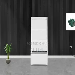 Modern Office Steel Cabinet : 4-Drawer Office Steel Filling Cabinet