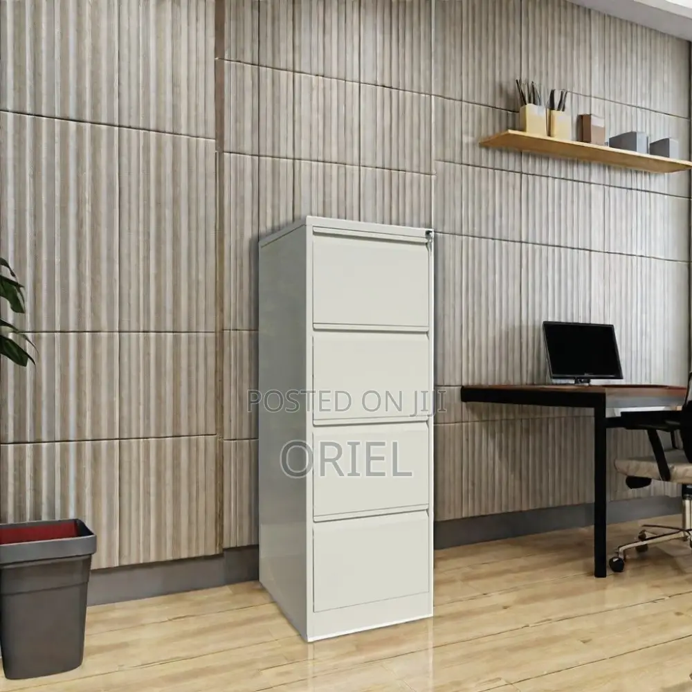 Modern Office Steel Cabinet : 4-Drawer Office Steel Filling Cabinet
