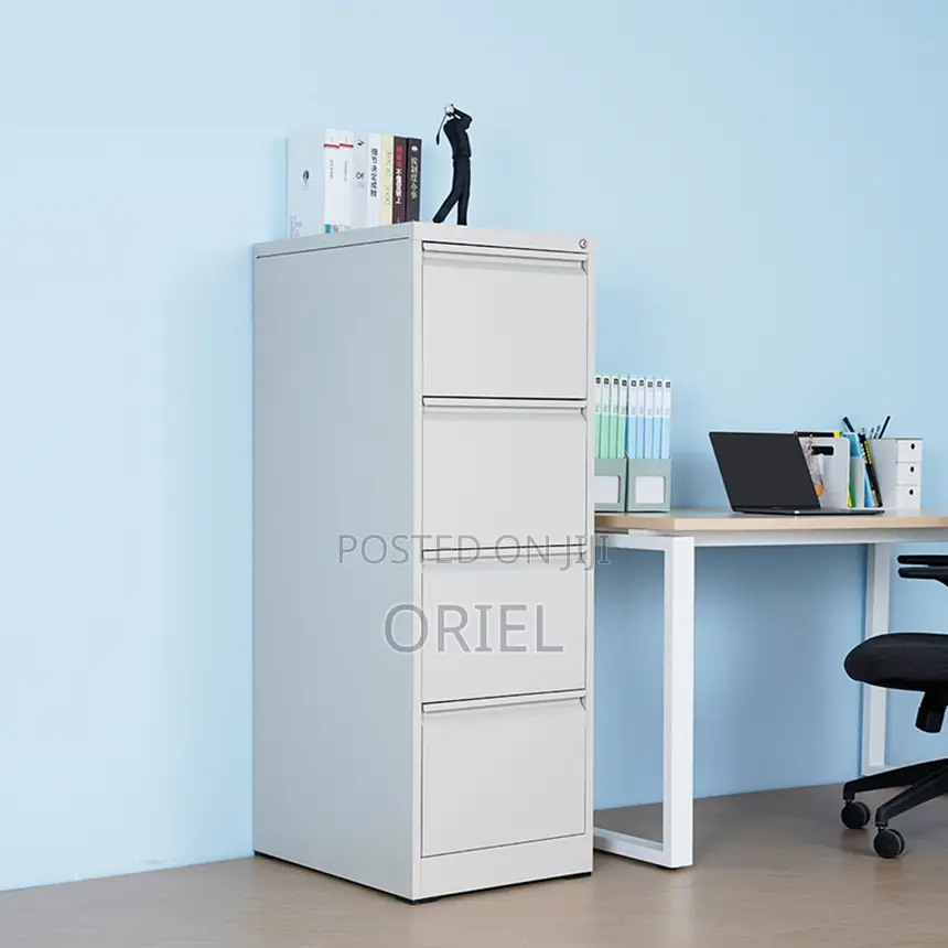 Modern Office Steel Cabinet : 4-Drawer Office Steel Filling Cabinet