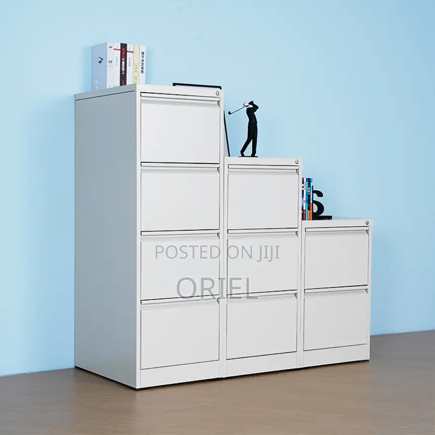 Modern Office Steel Cabinet : 4-Drawer Office Steel Filling Cabinet