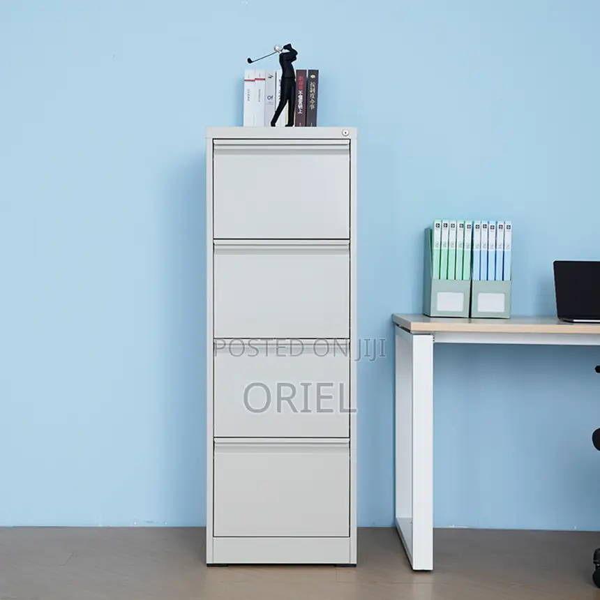 Modern Office Steel Cabinet : 4-Drawer Office Steel Filling Cabinet