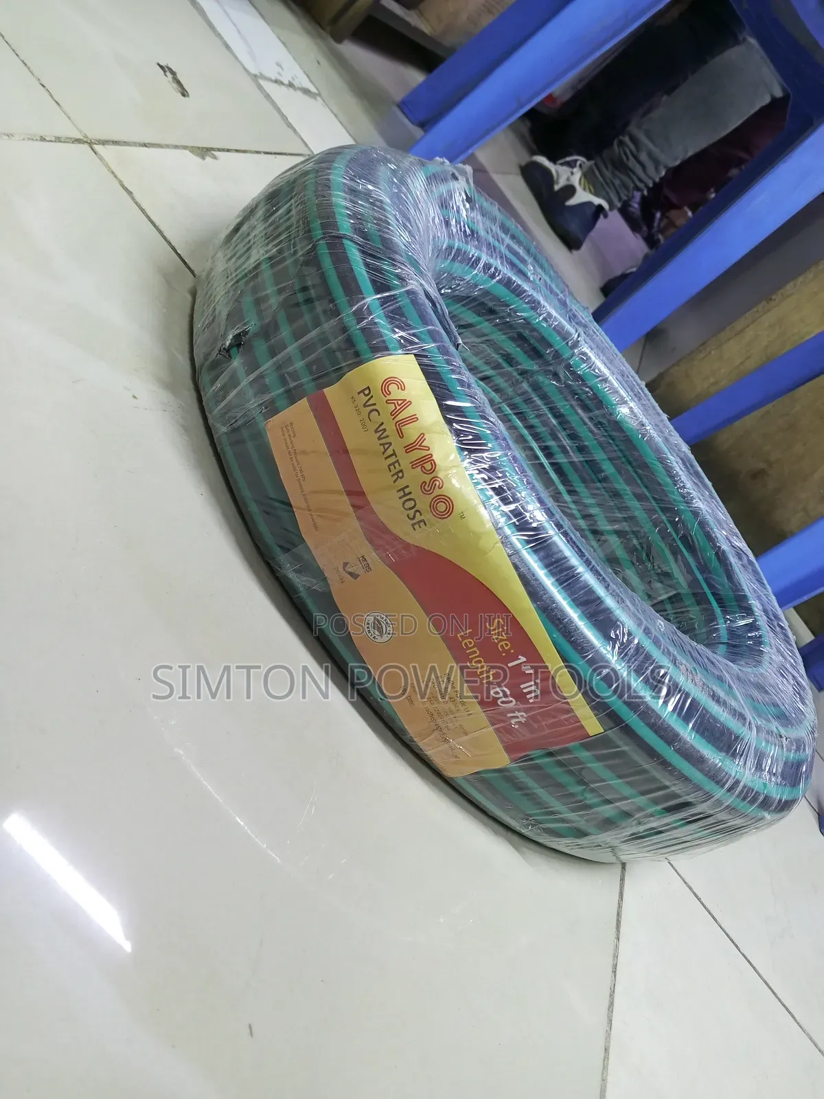 Calypso PVC Braided Hosepipe 1" 60ft