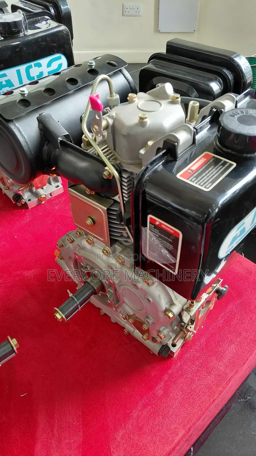 Aico Japan 10hp Keystart Diesel Aircooled Engine.