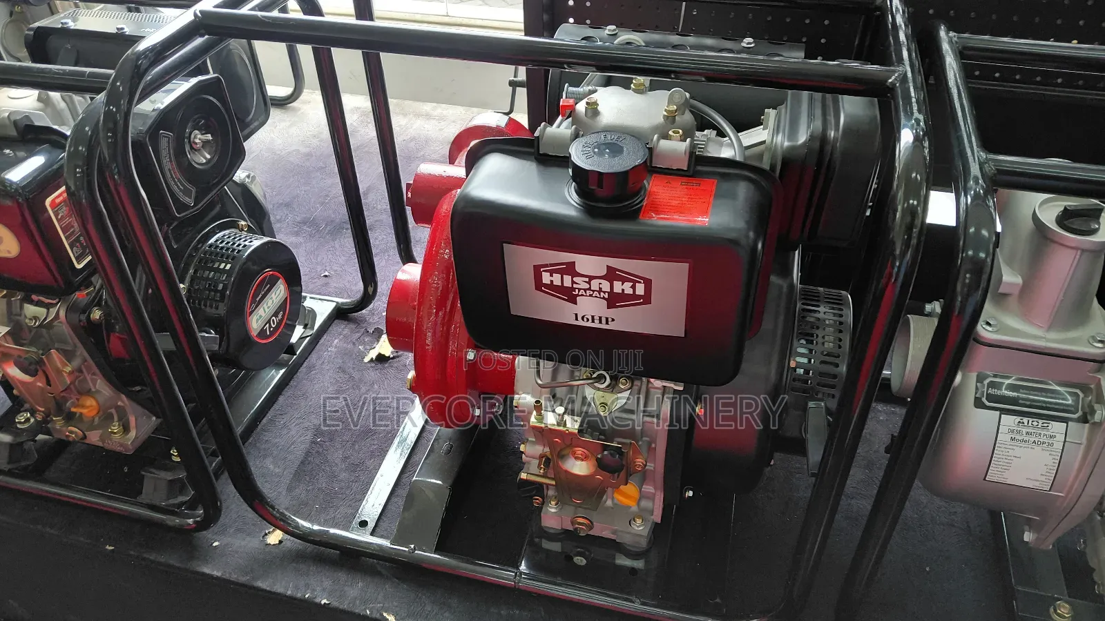 Hisaki Japan 16hp Diesel High-Pressure Water Pump