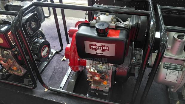 Hisaki Japan 16hp Diesel High-Pressure Water Pump