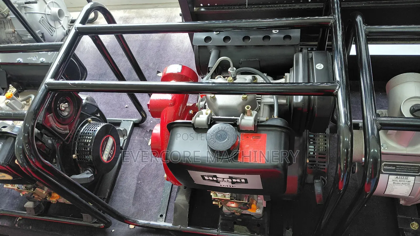 Hisaki Japan 16hp Diesel High-Pressure Water Pump