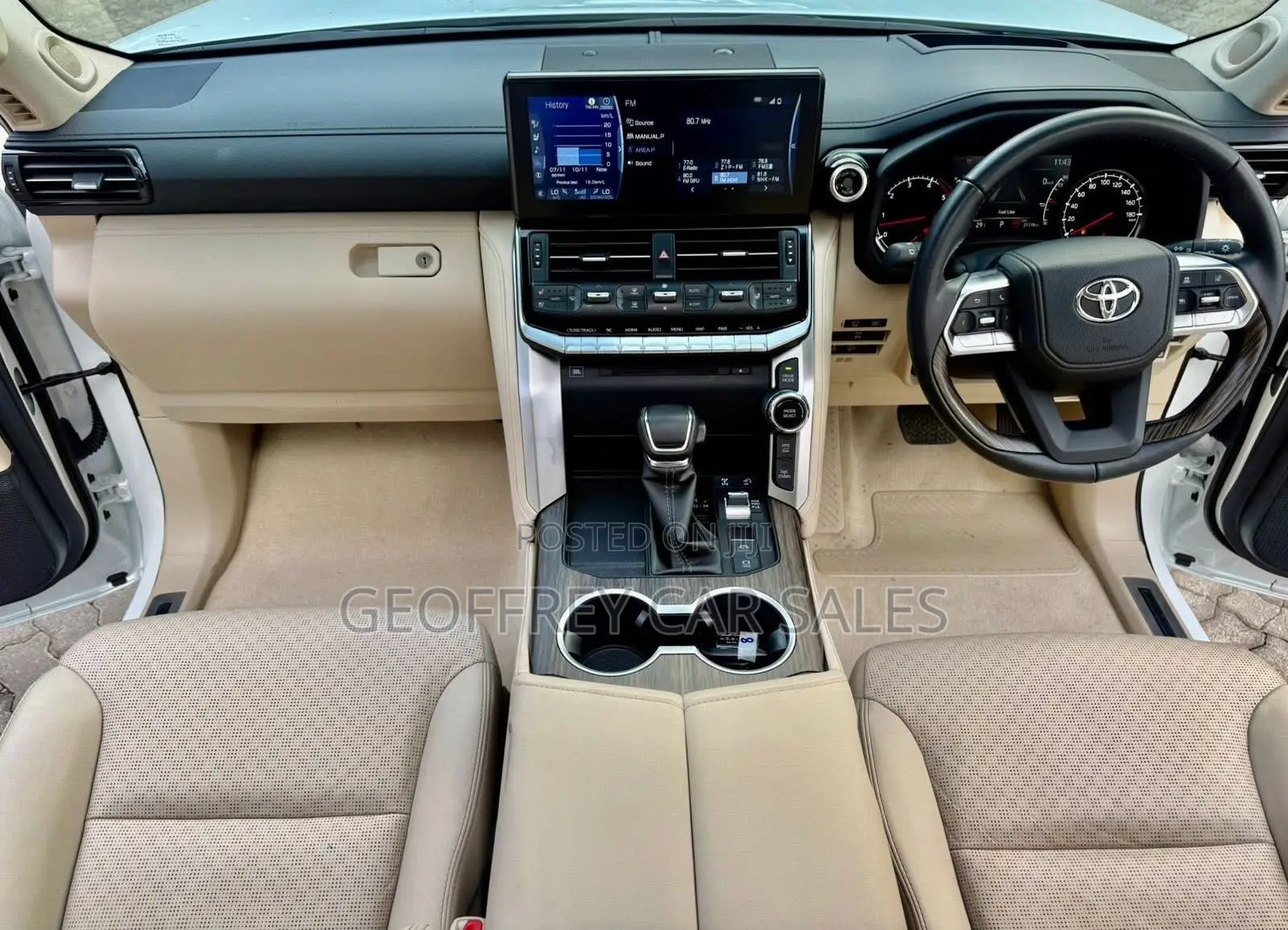 Toyota Land Cruiser Prado 2022 Black