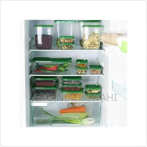 Transparent 17pcs Food Storage Boxes With Lids