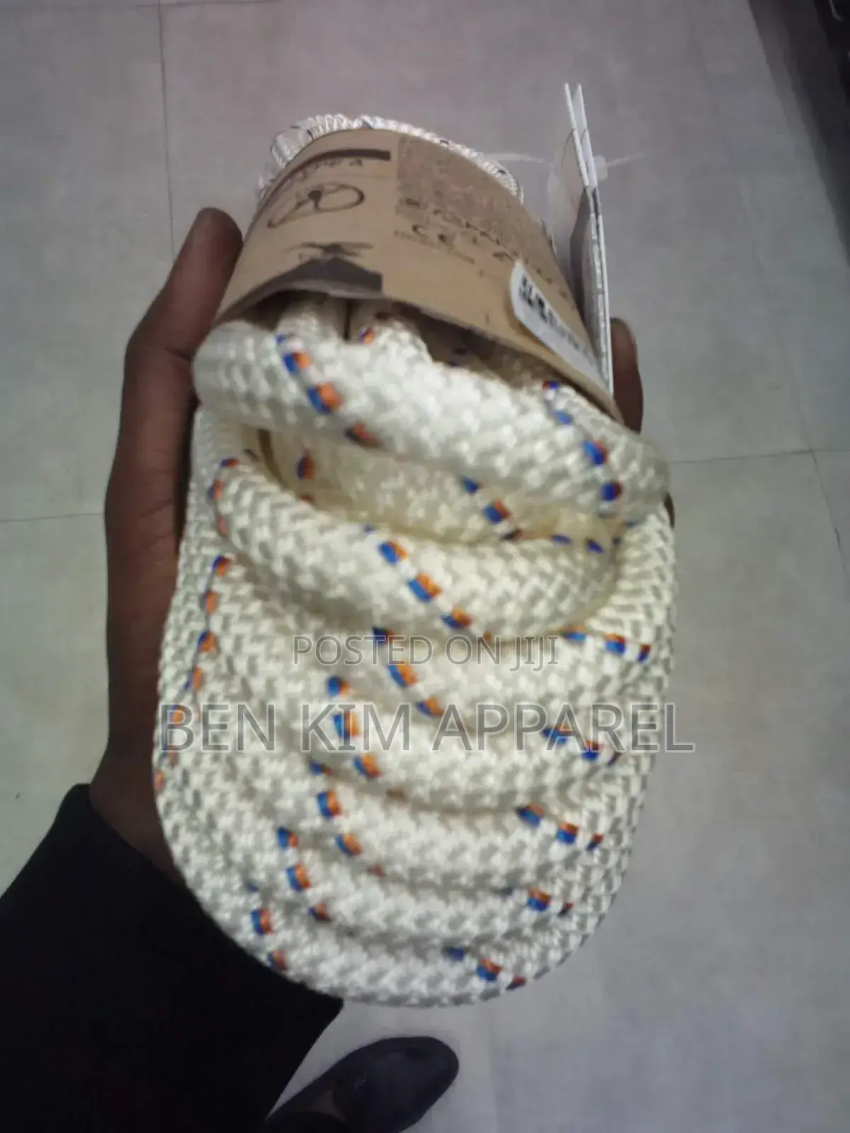 10.5mm Semi Static 5 Meters Camping and Rock Climbing Safety Rope