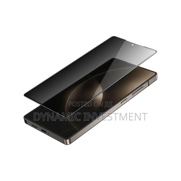 Finger Print Unlock Privacy Screen Protector for Samsung S25 Ultra