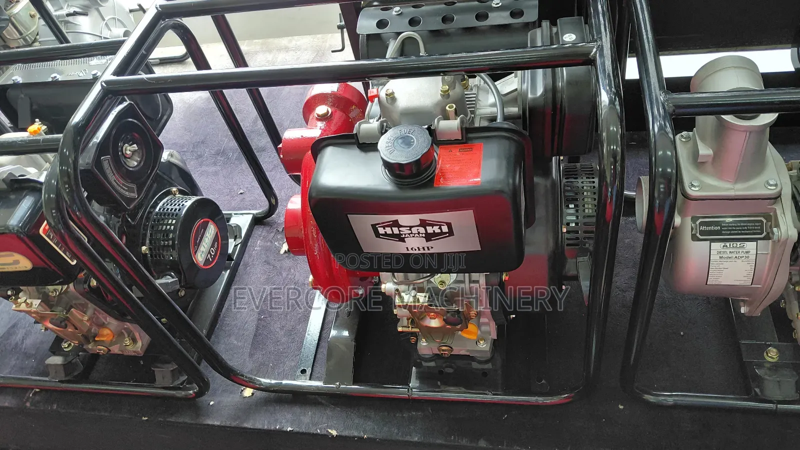 Hisaki Japan 16hp Diesel High-Pressure Water Pump