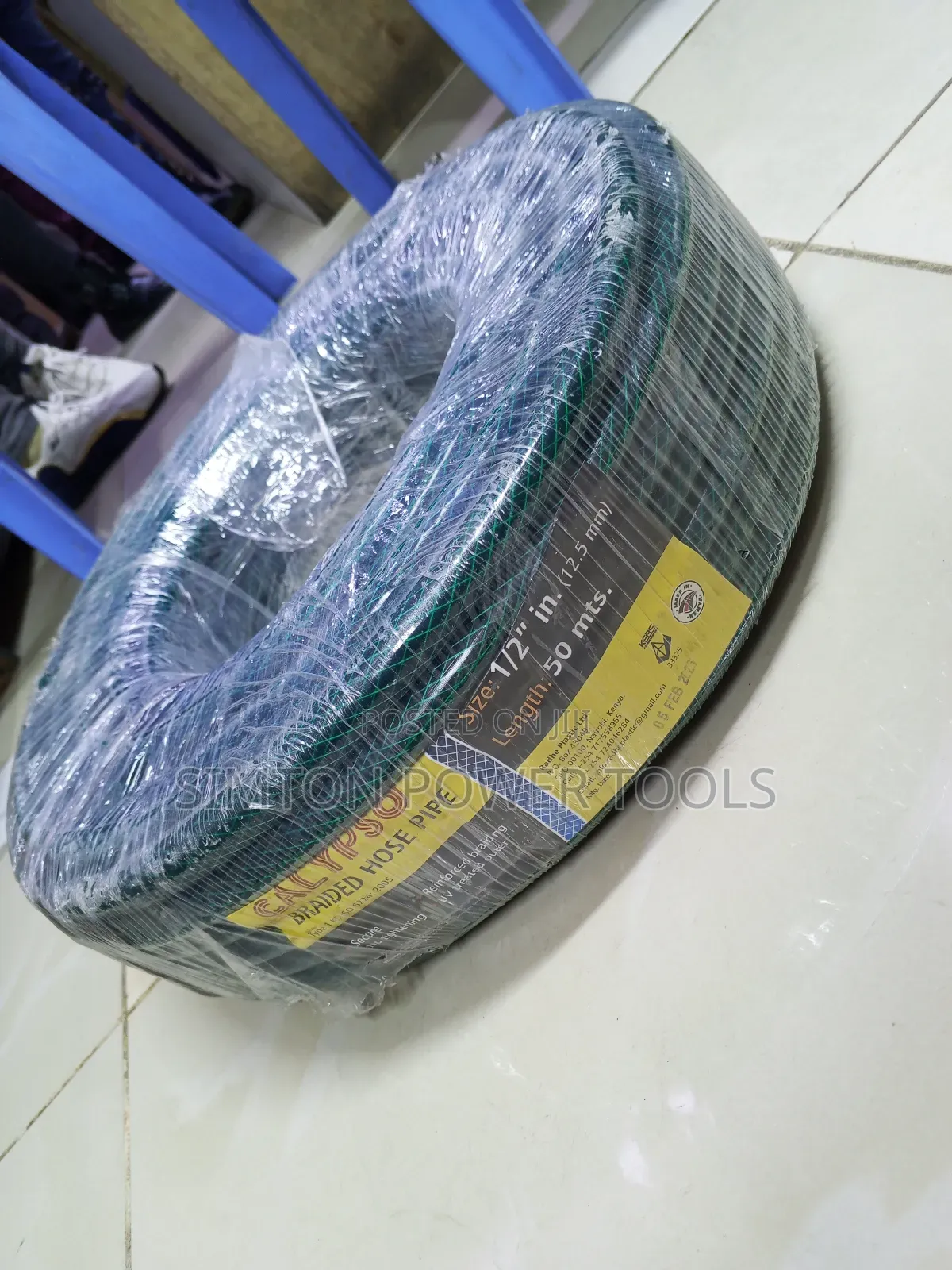 1/2" 50m Calypso Braided Hose Pipe