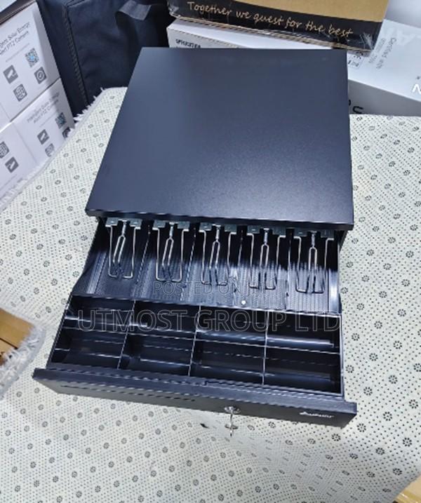Tough Metal 5 Tray Electronic Cash Drawer Pos Use
