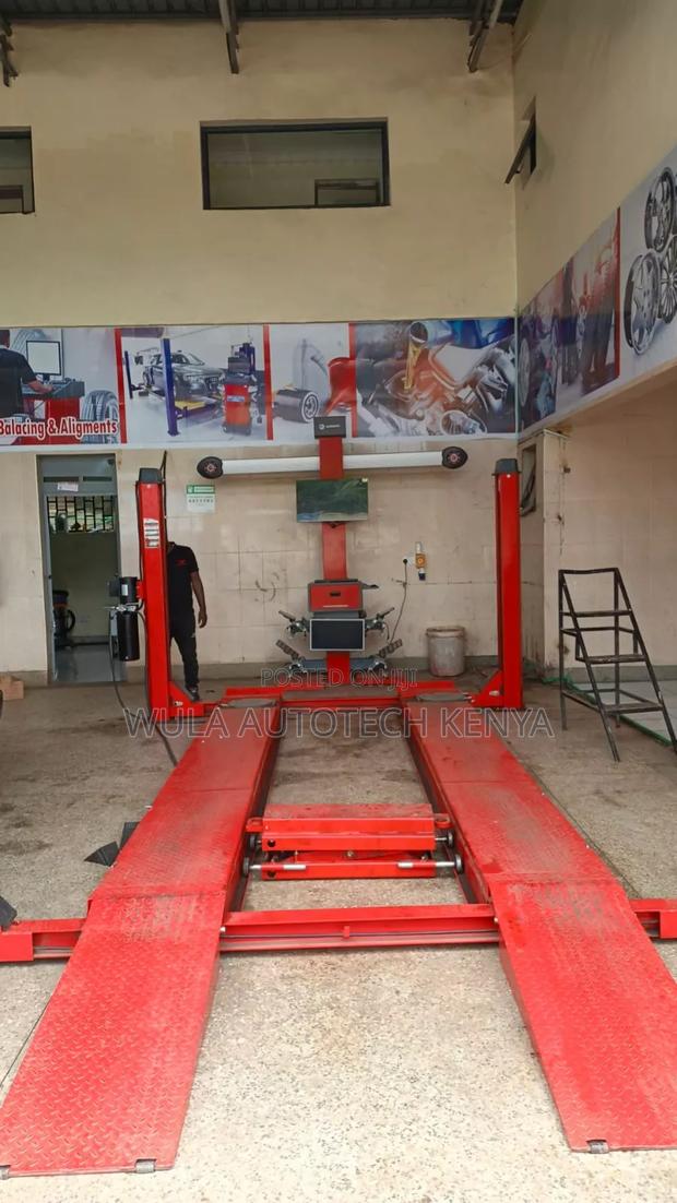 Italian Technology 3d Wheel Alignment and 4 Post Carlift Sunshine