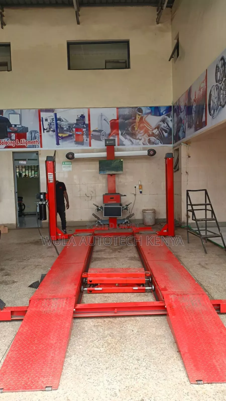 Italian Technology 3d Wheel Alignment and 4 Post Carlift Sunshine
