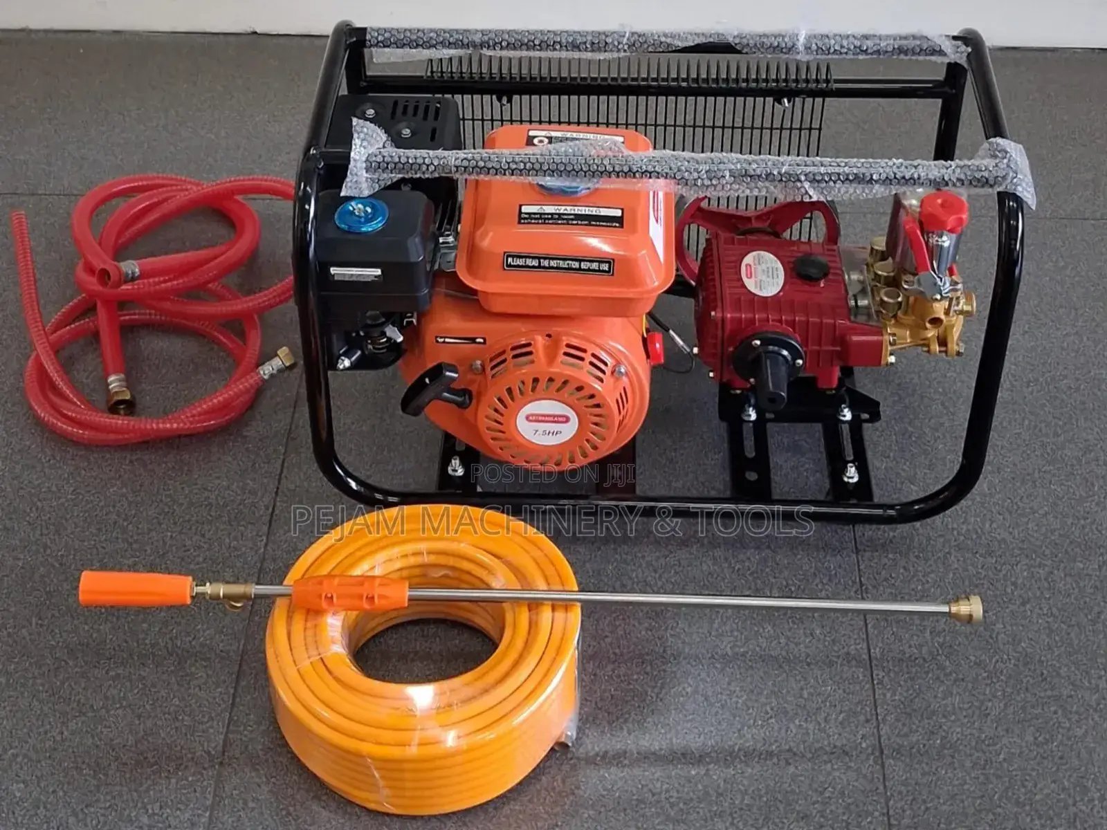 Am730ps Astramilano Trolley Sprayer Petrol 7.5hp Engine With Hose Pipe