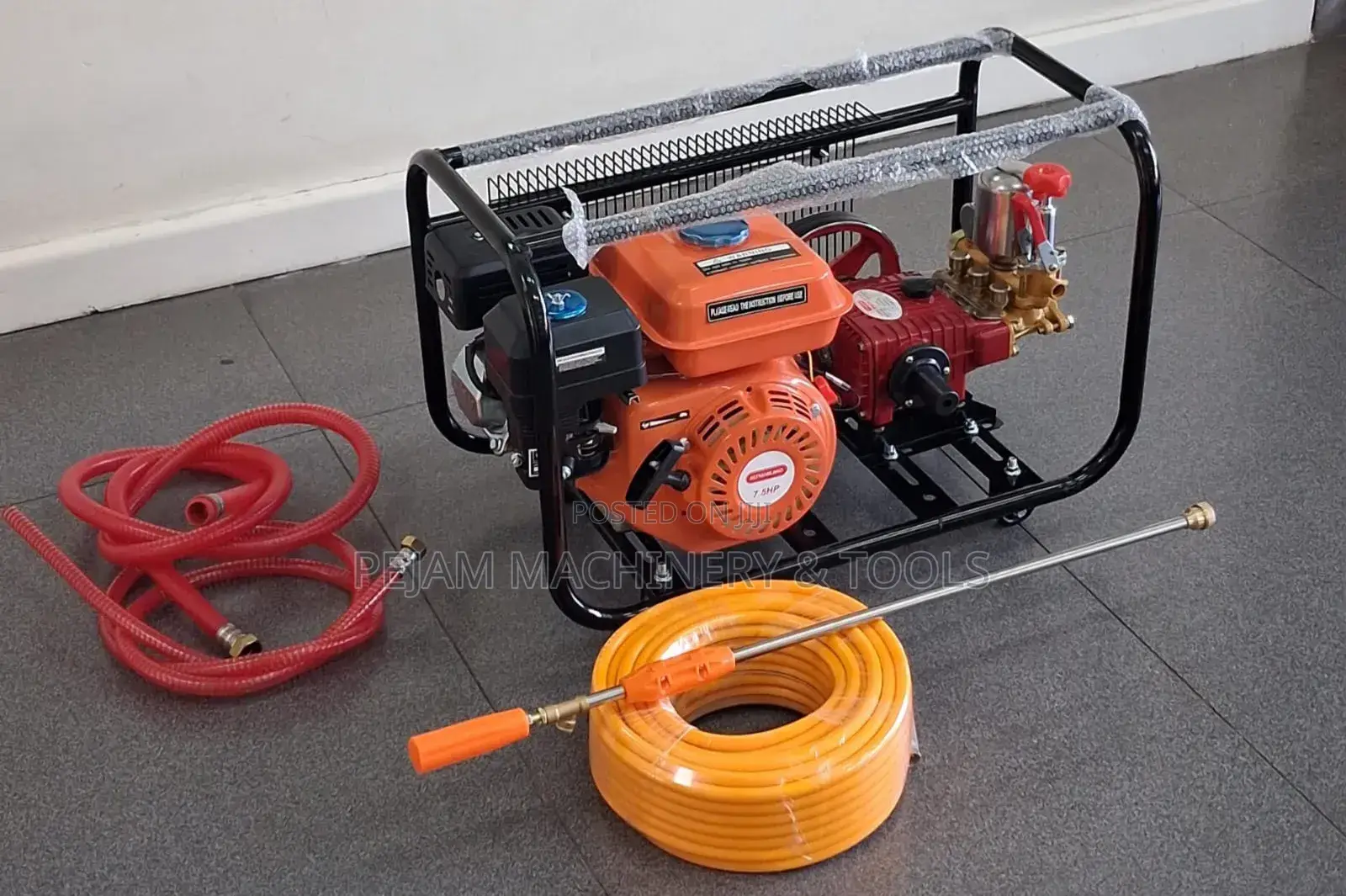Am730ps Astramilano Trolley Sprayer Petrol 7.5hp Engine With Hose Pipe