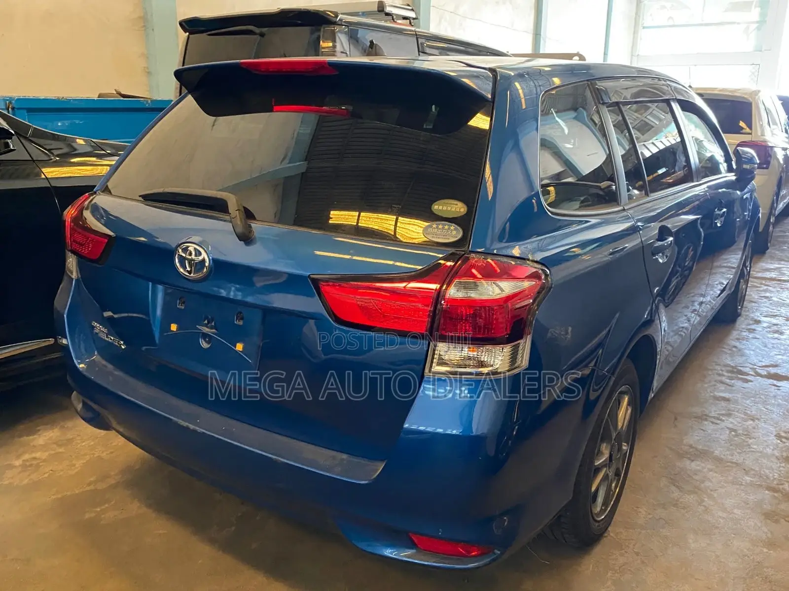 Toyota Corolla Fielder 2018 Blue