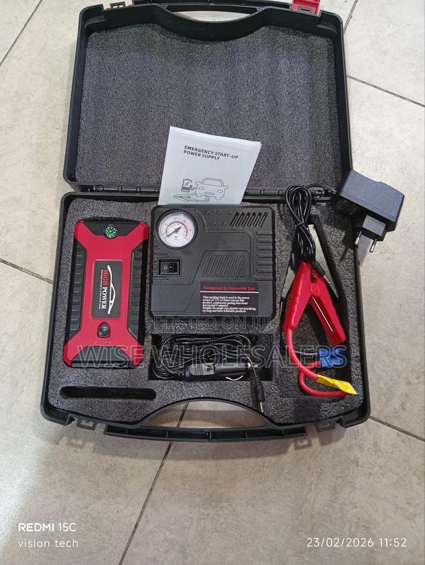 High Power Multi-Function Car Jump Starter Kit
