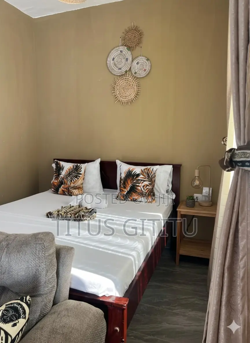 Coastal Studio Airbnb Mtwapa | Near Town Beach | Balcony | KSH 2500