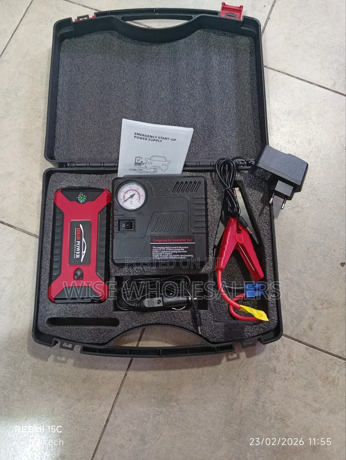 High Power Multi-Function Car Jump Starter Kit^ 