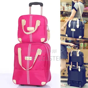 *2in1 Traveling Trolley Bag*
*Travel Suitcase Bag*