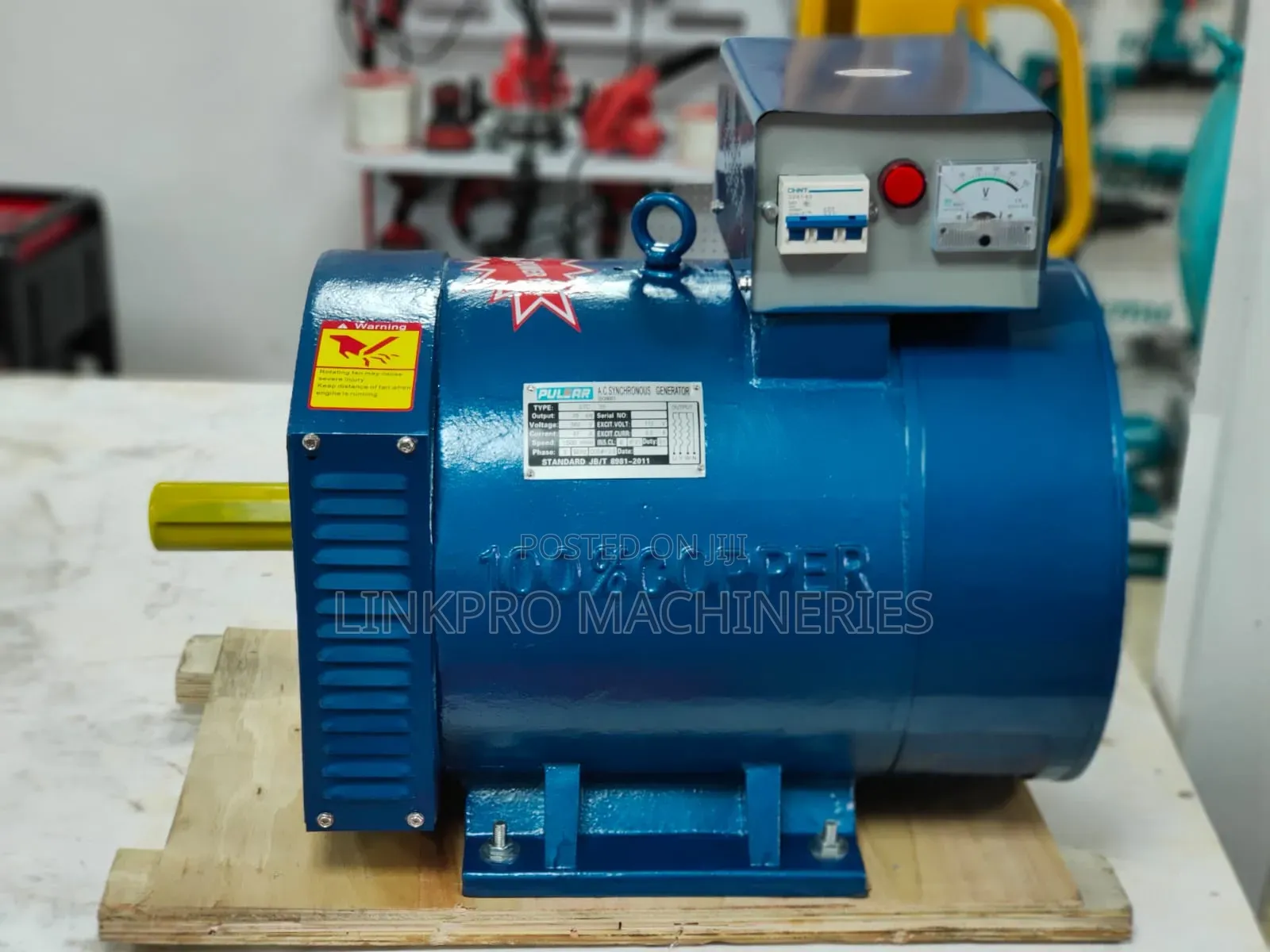 15 Kw 3 Phase Pulsar Alternator